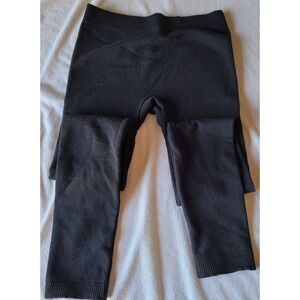 Expression Lingerie Black Long Johns Bottoms‎ Size M